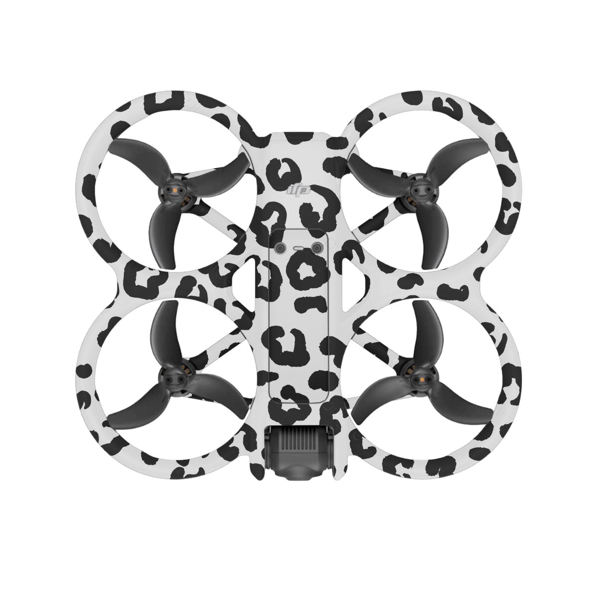 White Leopard DJI Avata 2 Drone Skin