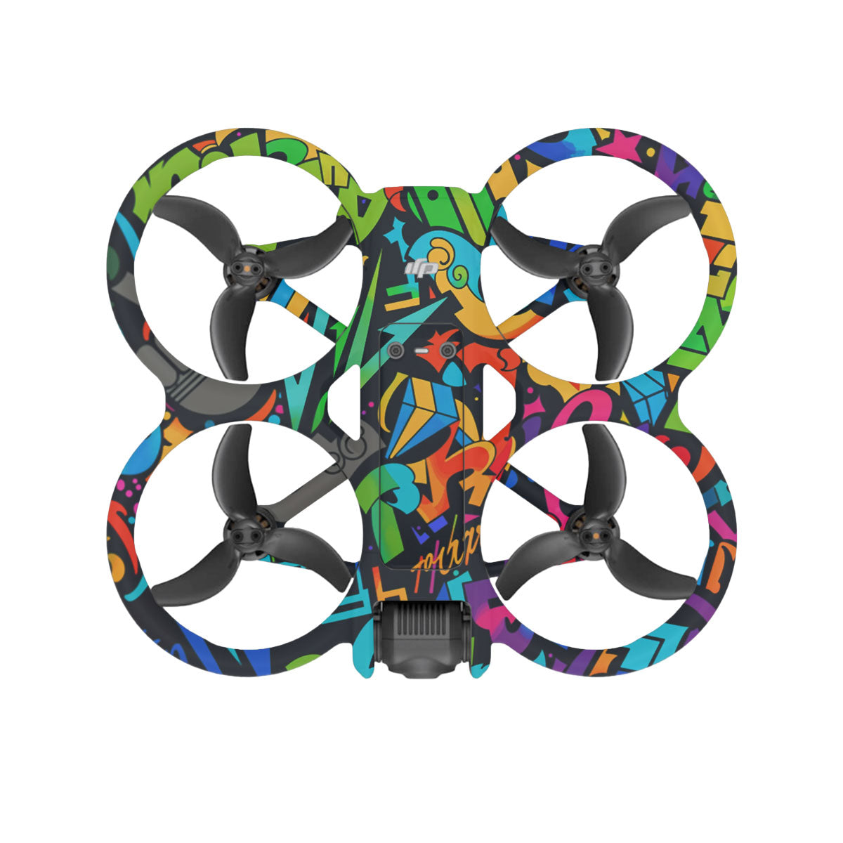 Colorful Urban Street Art Lettering DJI Avata 2 Drone Skin