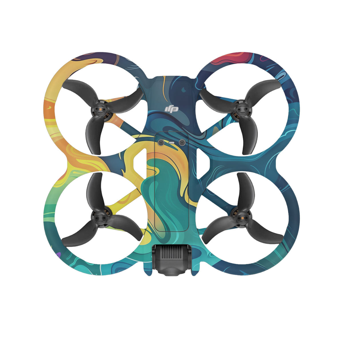 Rainbow Liquid Fusion DJI Avata 2 Drone Skin