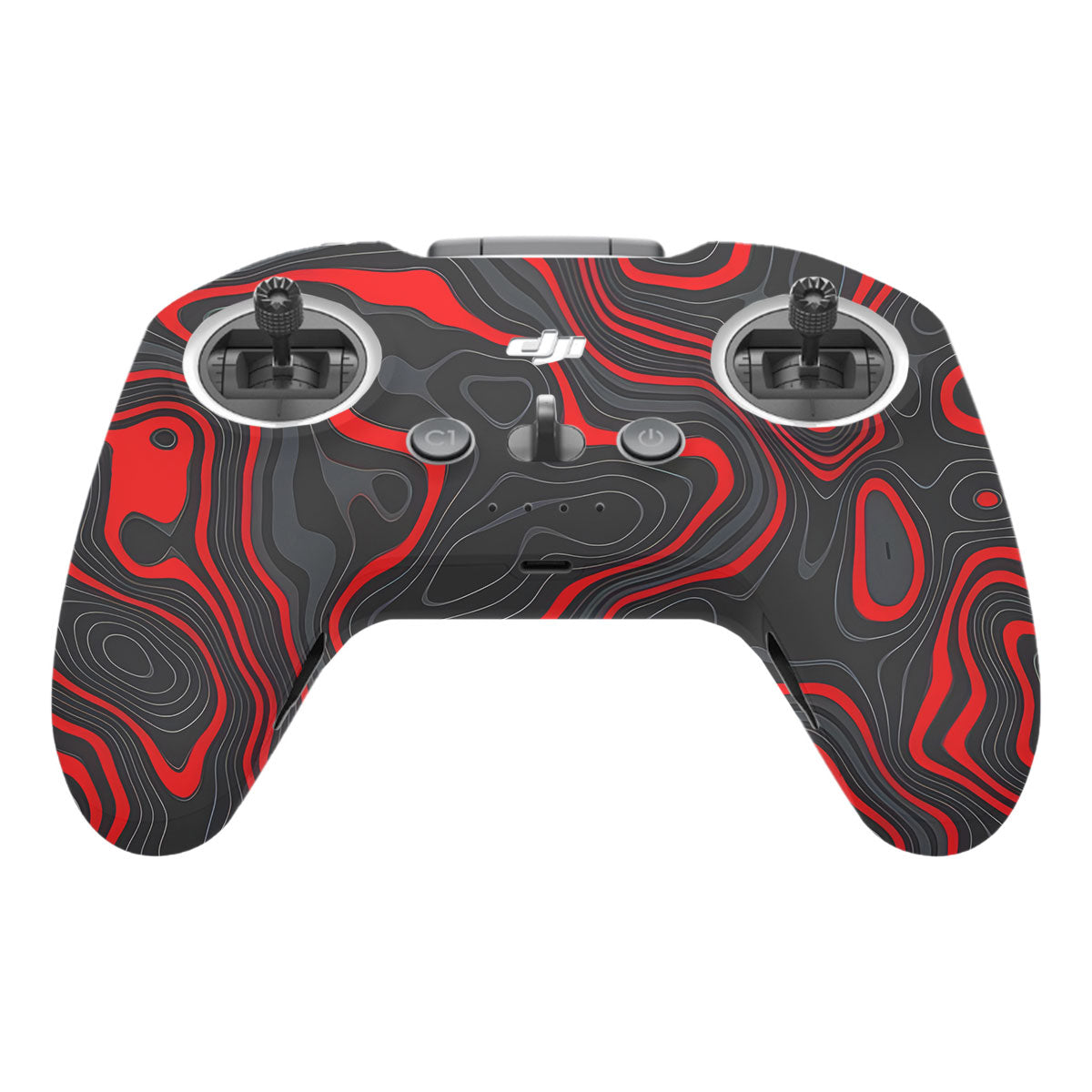 Crimson Waves DJI FPV Remote Controller Skin