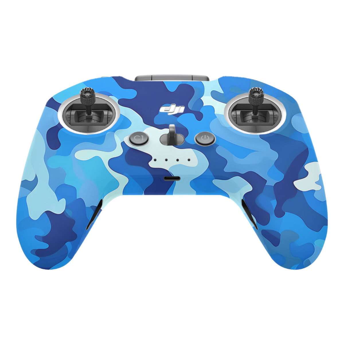 Arctic Blue Camo Pattern DJI FPV Remote Controller Skin