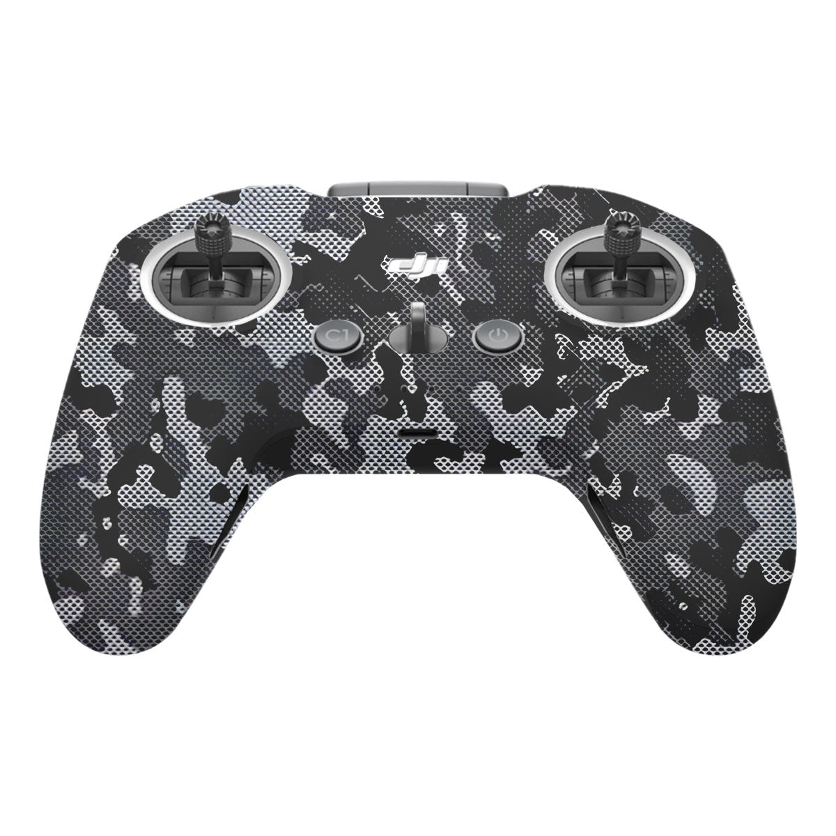 Stealth Grey Camo DJI FPV Remote Controller Skin