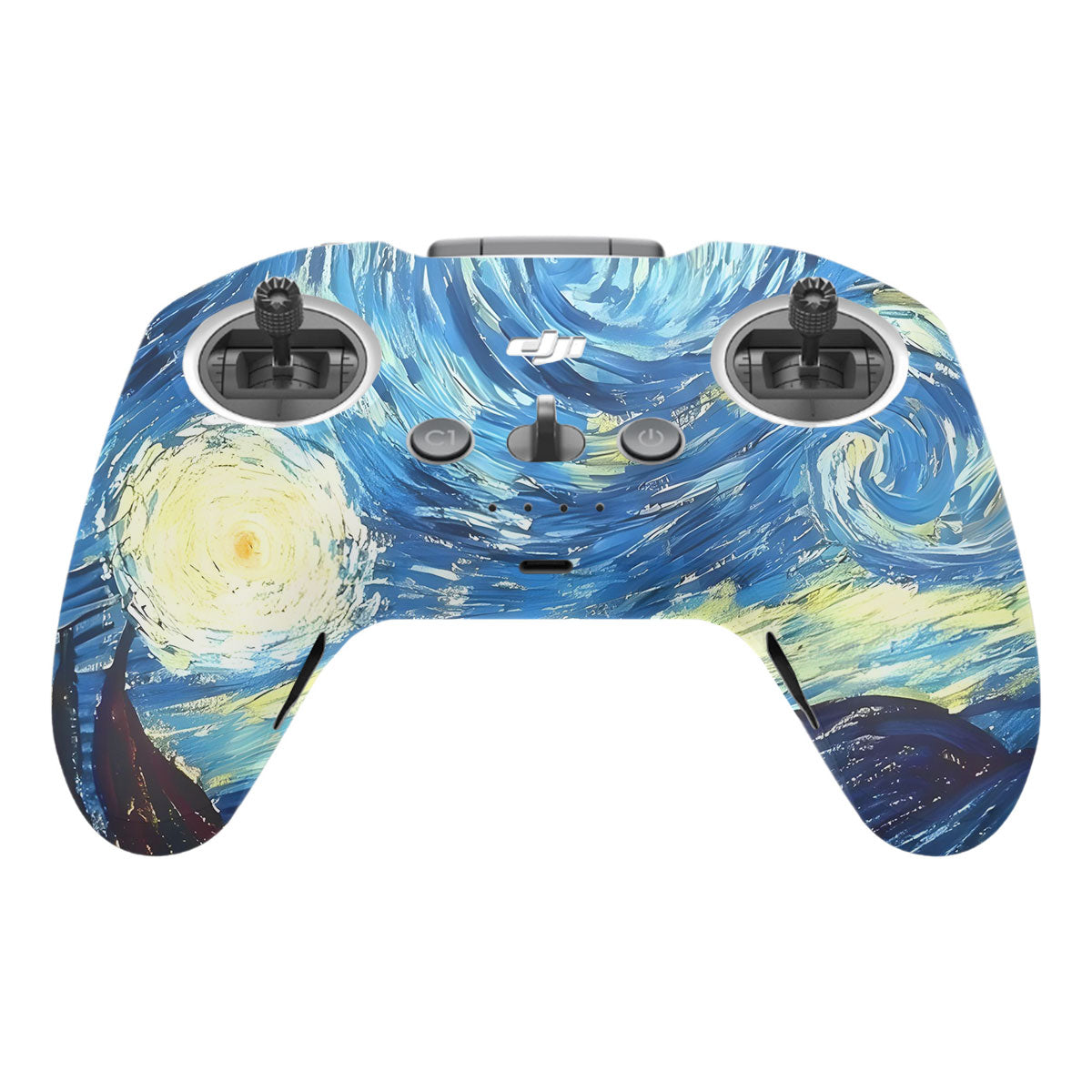 Starry Night Art DJI FPV Remote Controller Skin