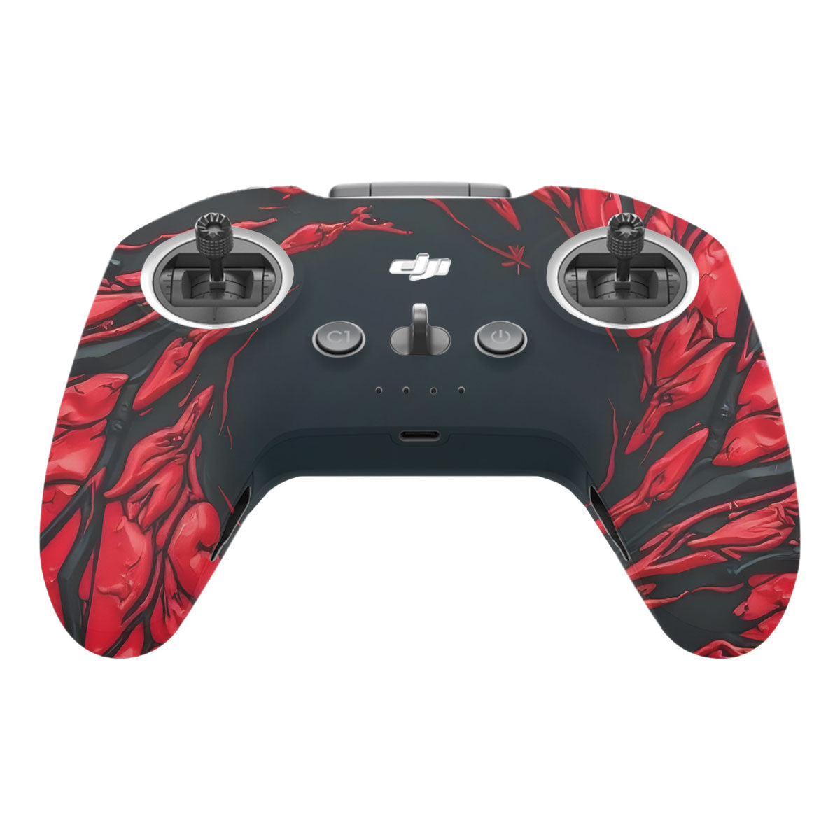 Venom Red DJI FPV Remote Controller Skin