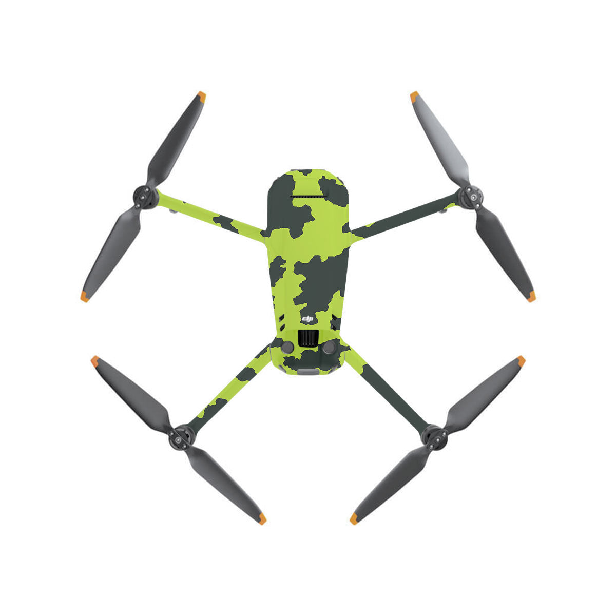 Neon Green Splatter DJI Mavic 3 Drone Skin
