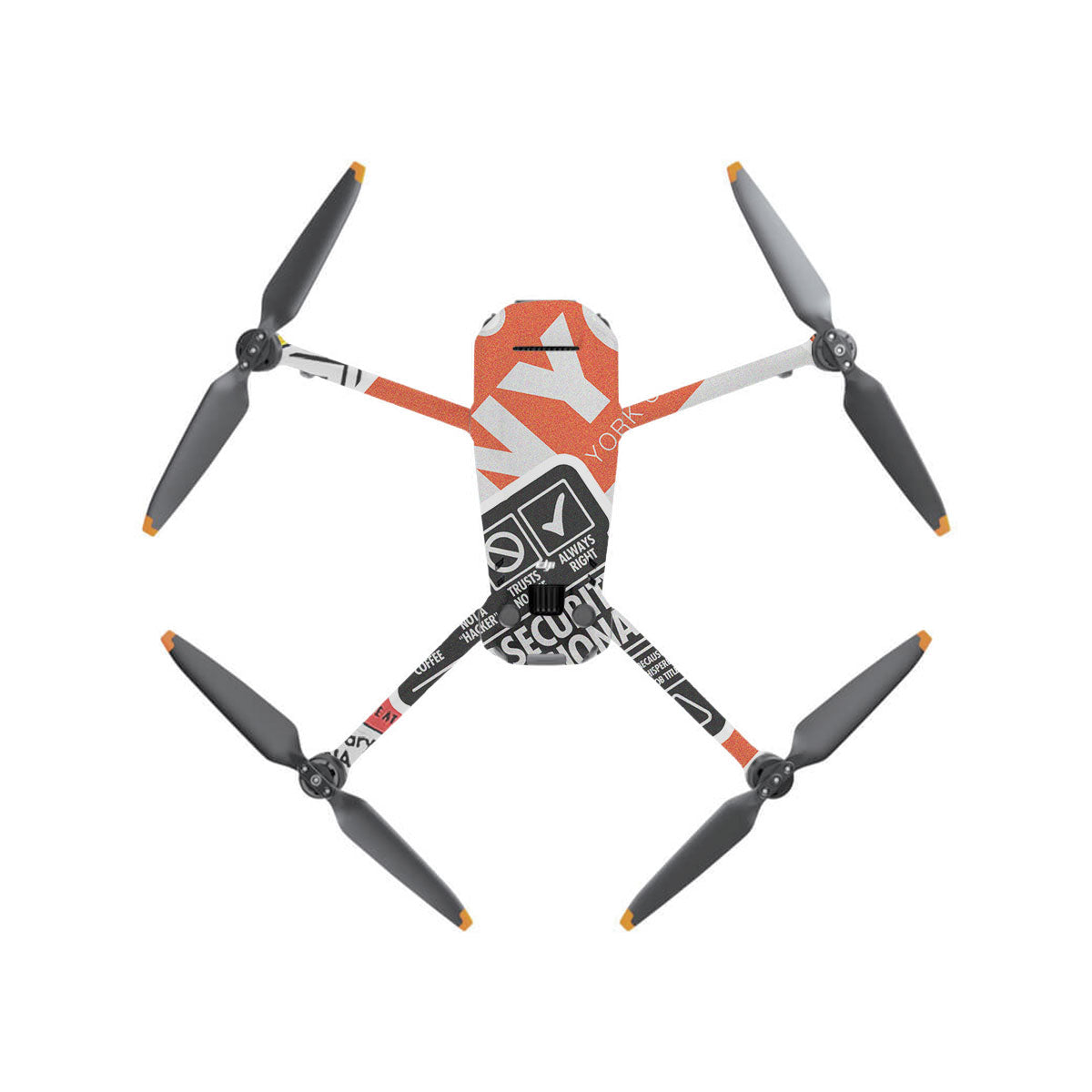 Tech Aesthetic Sticker Collage DJI Mavic 3 Drone Skin