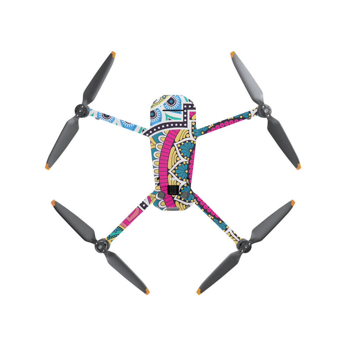 Boho Mandala Tile Pattern DJI Mavic 3 Drone Skin