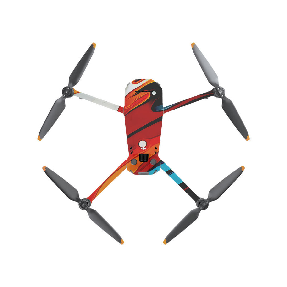 Fire & Ice Flow DJI Mavic 3 Drone Skin