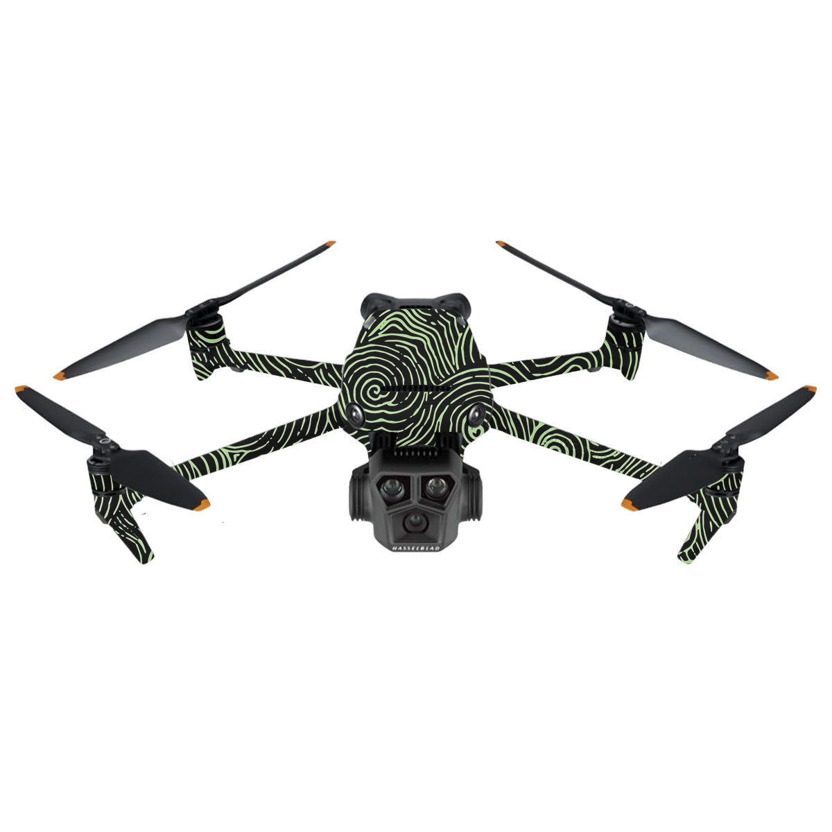 Green Spirals DJI Mavic 3 Pro Drone Skin