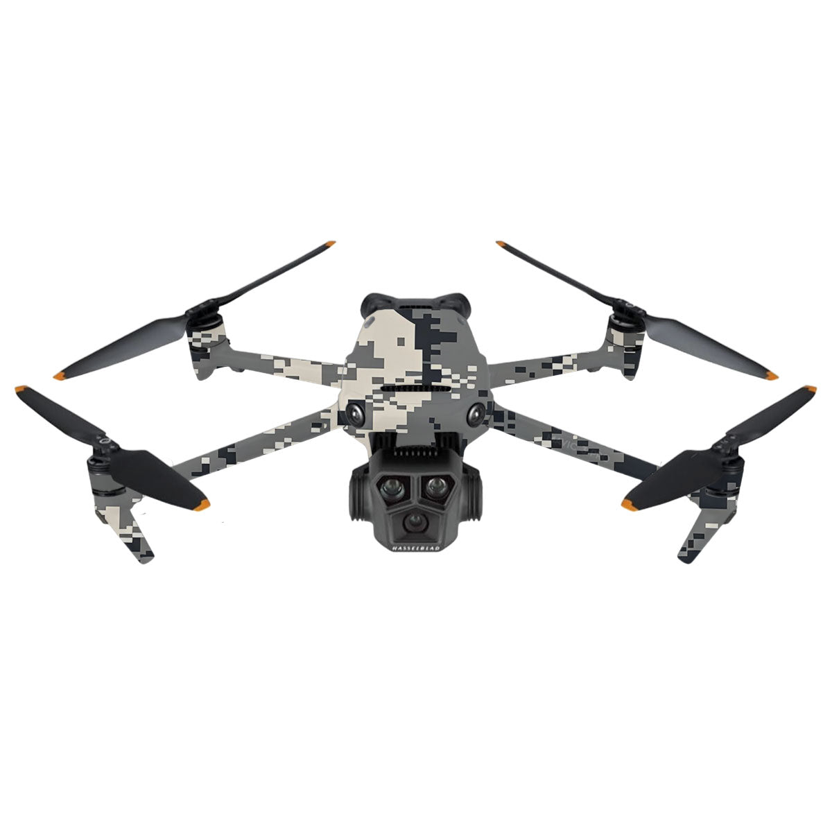 Grey Black Pixel DJI Mavic 3 Pro Drone Skin