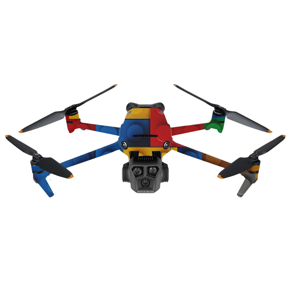Colorful LEGO Brick Wall Pattern DJI Mavic 3 Pro Drone Skin