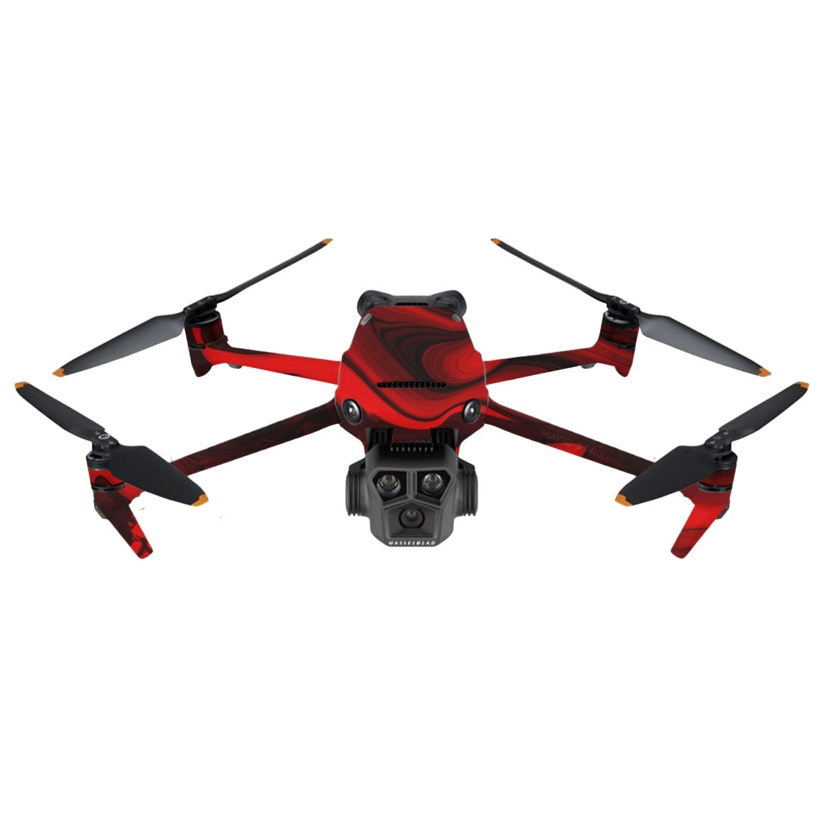 Red Lava Flow DJI Mavic 3 Pro Drone Skin