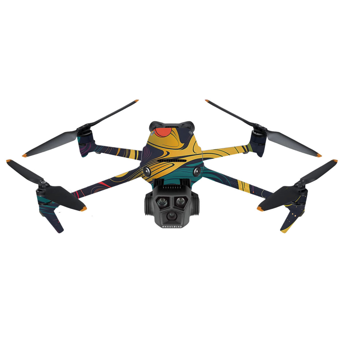 Psychedelic Color Swirl DJI Mavic 3 Pro Drone Skin