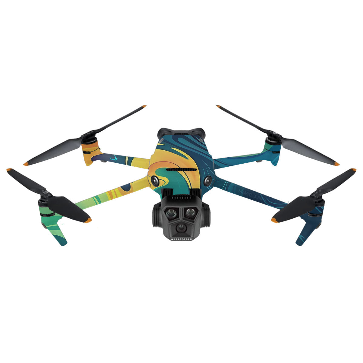 Rainbow Liquid Fusion DJI Mavic 3 Pro Drone Skin
