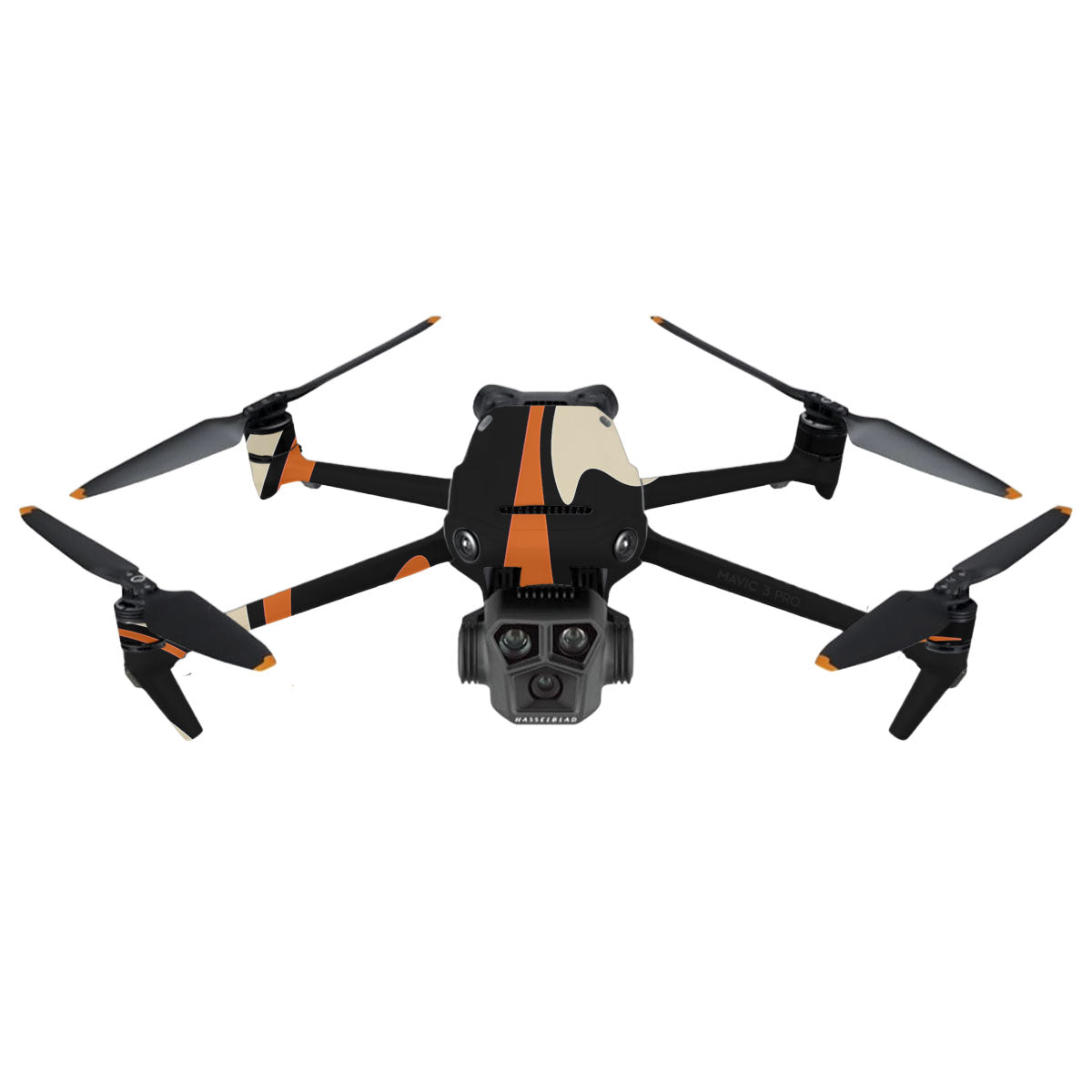 Mid-Century Abstract Swirl DJI Mavic 3 Pro Drone Skin
