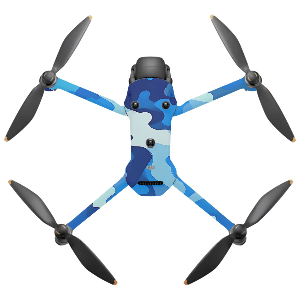 Arctic Blue Camo Pattern DJI Mavic 4 Pro Drone Skin