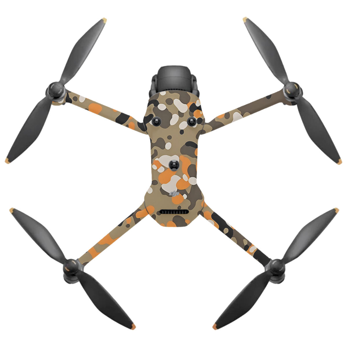 Orange Brown Spot DJI Mavic 4 Pro Drone Skin