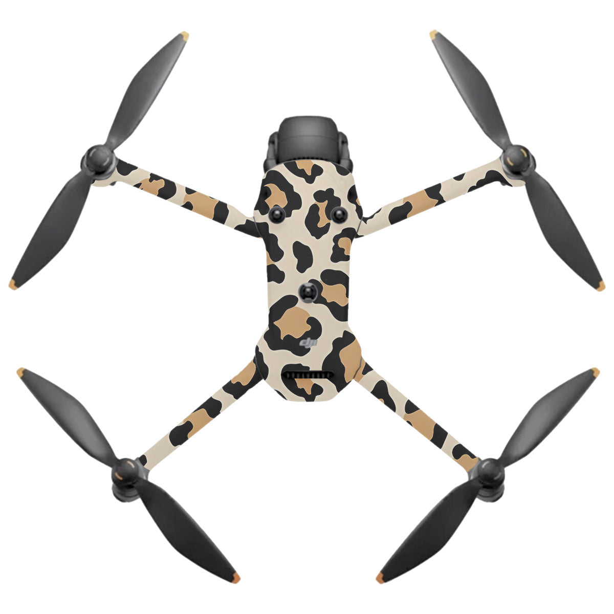 Sandy Leopard Spots DJI Mavic 4 Pro Drone Skin