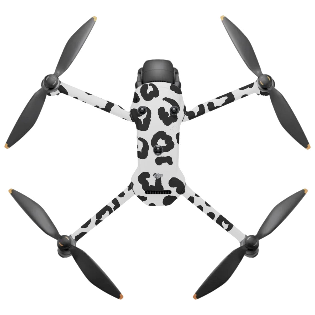 White Leopard DJI Mavic 4 Pro Drone Skin
