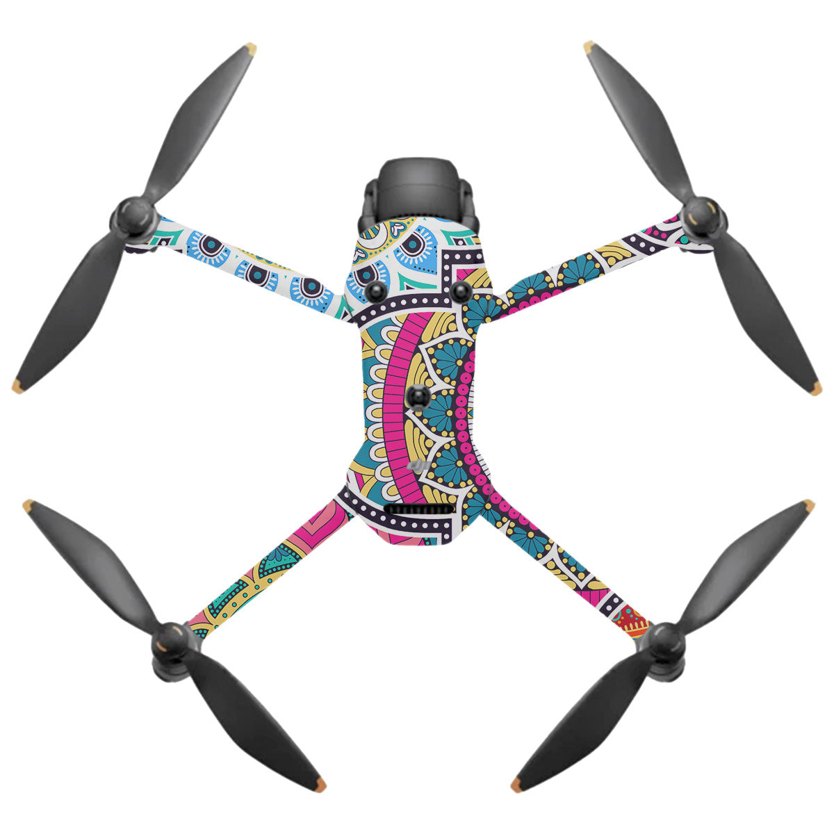 Boho Mandala Tile Pattern DJI Mavic 4 Pro Drone Skin