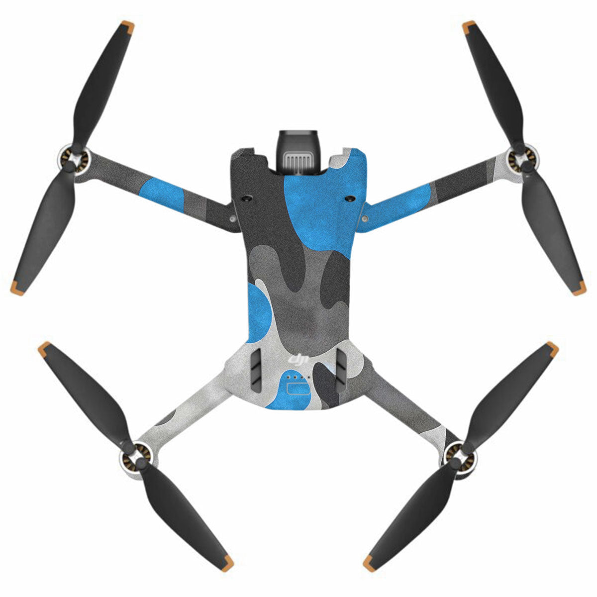 Blue Grey Camo DJI Mini 3 Pro Drone Skin