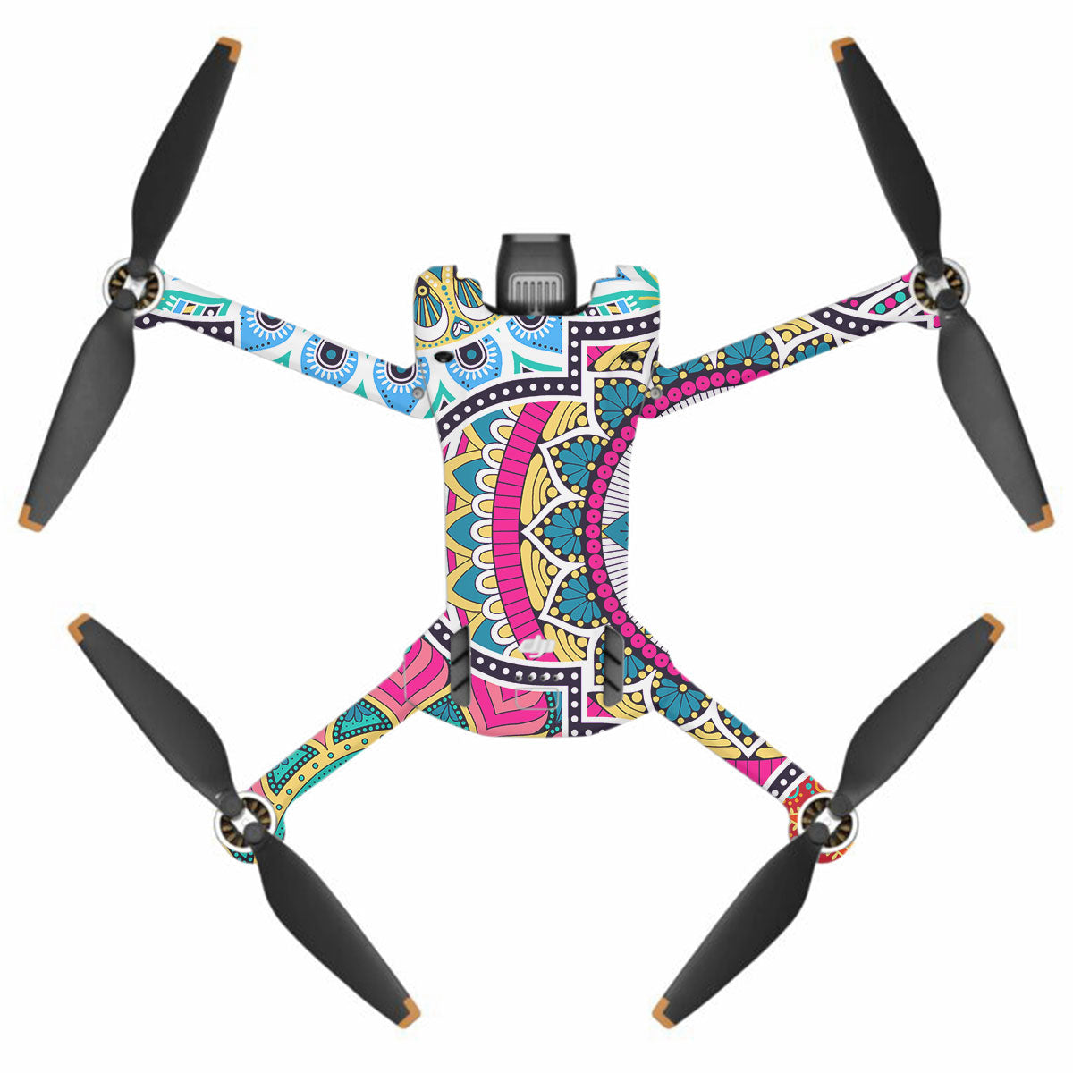 Boho Mandala Tile Pattern DJI Mini 3 Pro Drone Skin