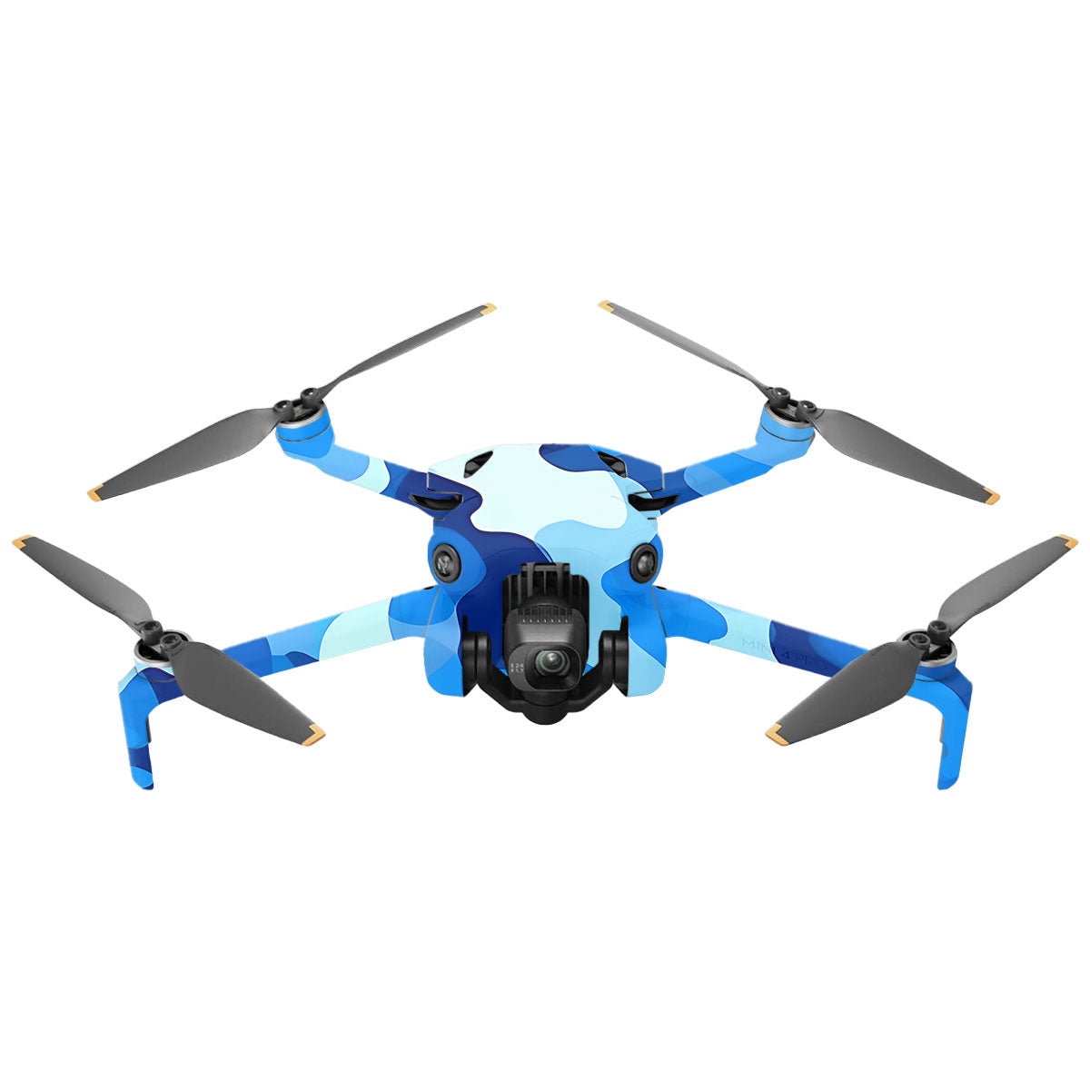 Arctic Blue Camo Pattern DJI Mini 4 Pro Drone Skin