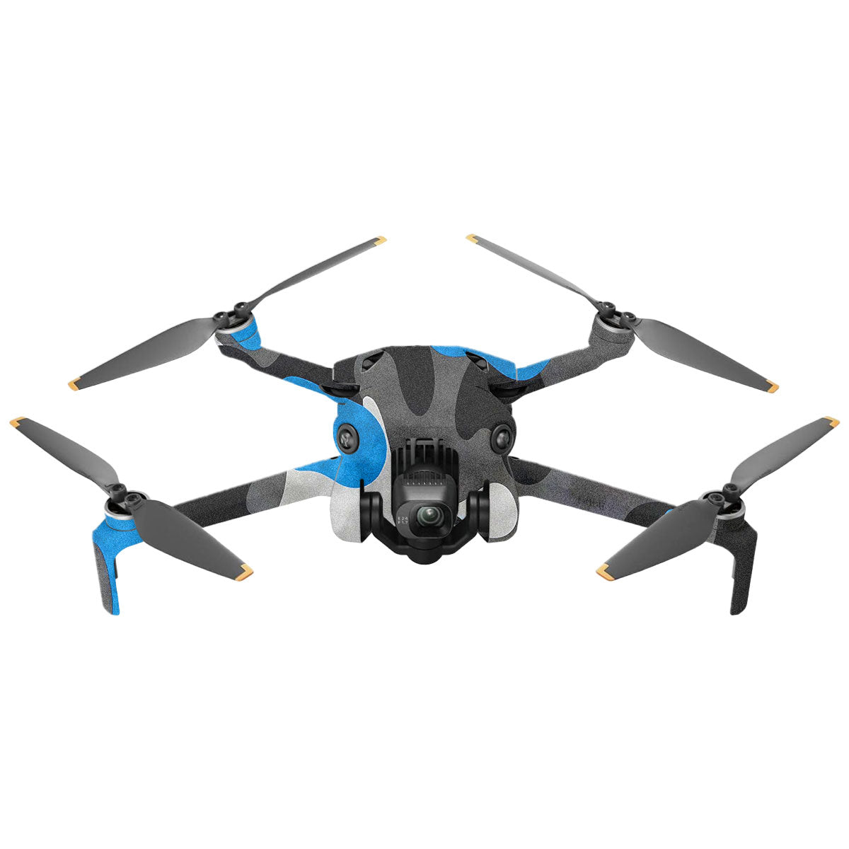 Blue Grey Camo DJI Mini 4 Pro Drone Skin