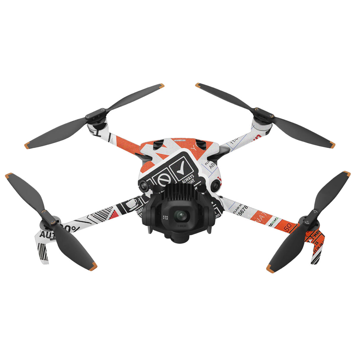 Tech Aesthetic Sticker Collage DJI Mini 5 Pro Drone Skin
