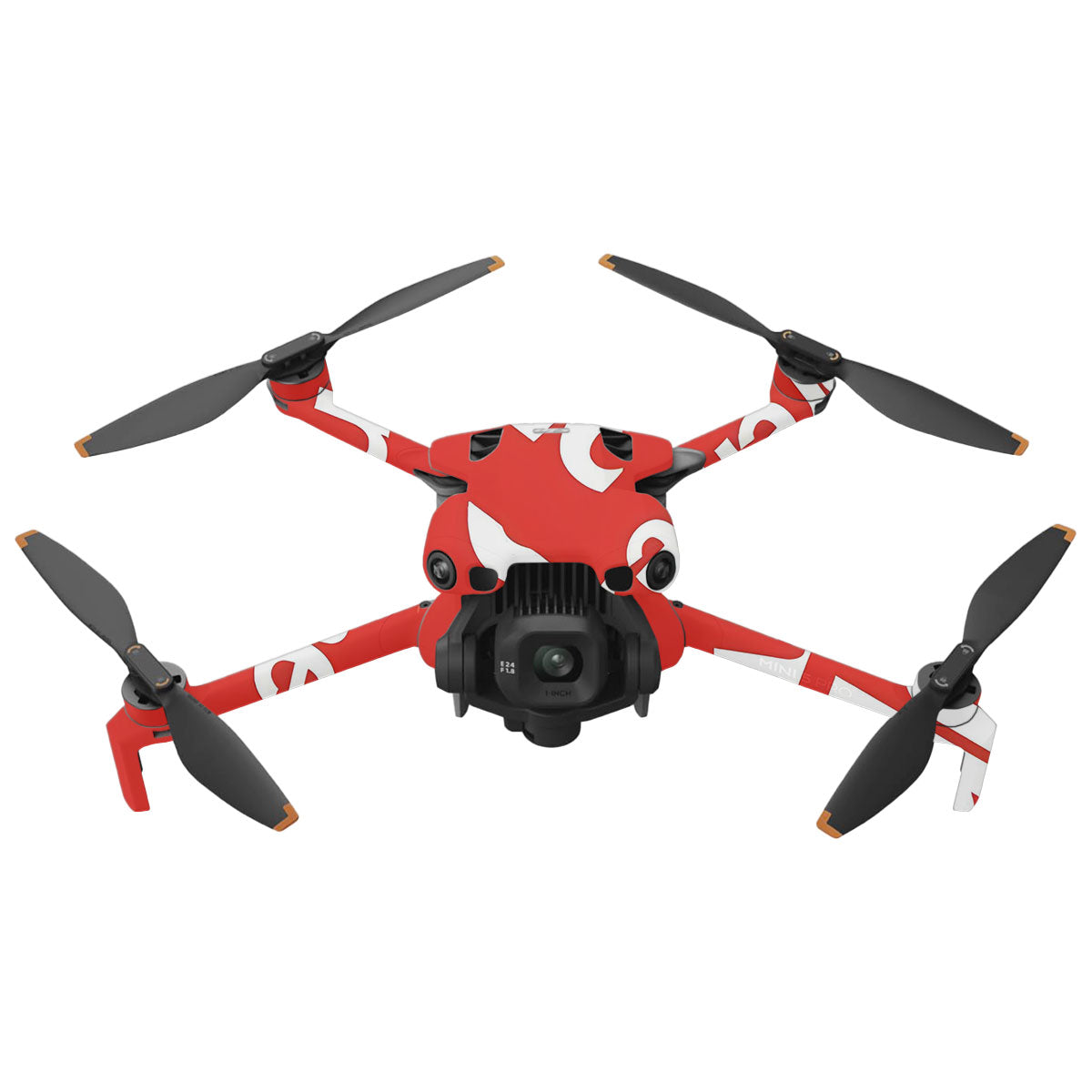 Supreme Red DJI Mini 5 Pro Drone Skin