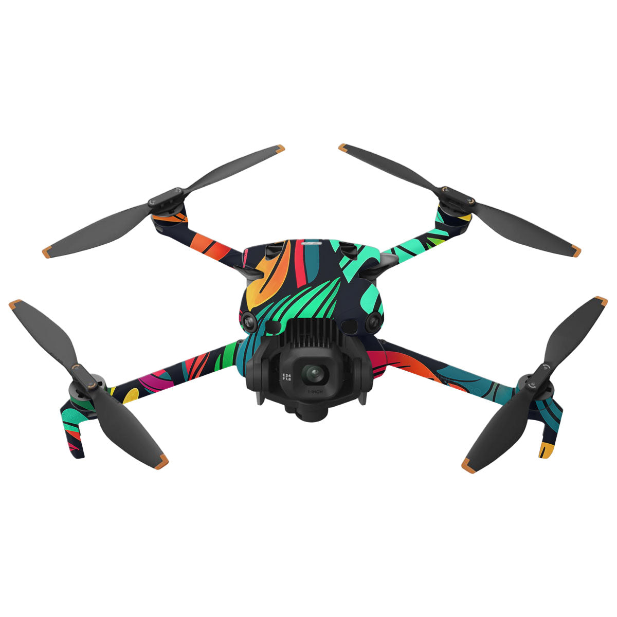Tropical Jungle Leaves DJI Mini 5 Pro Drone Skin