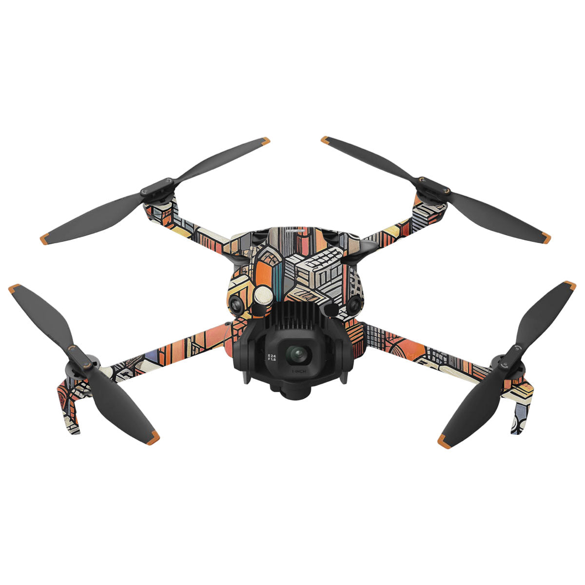 Isometric Cityscape DJI Mini 5 Pro Drone Skin