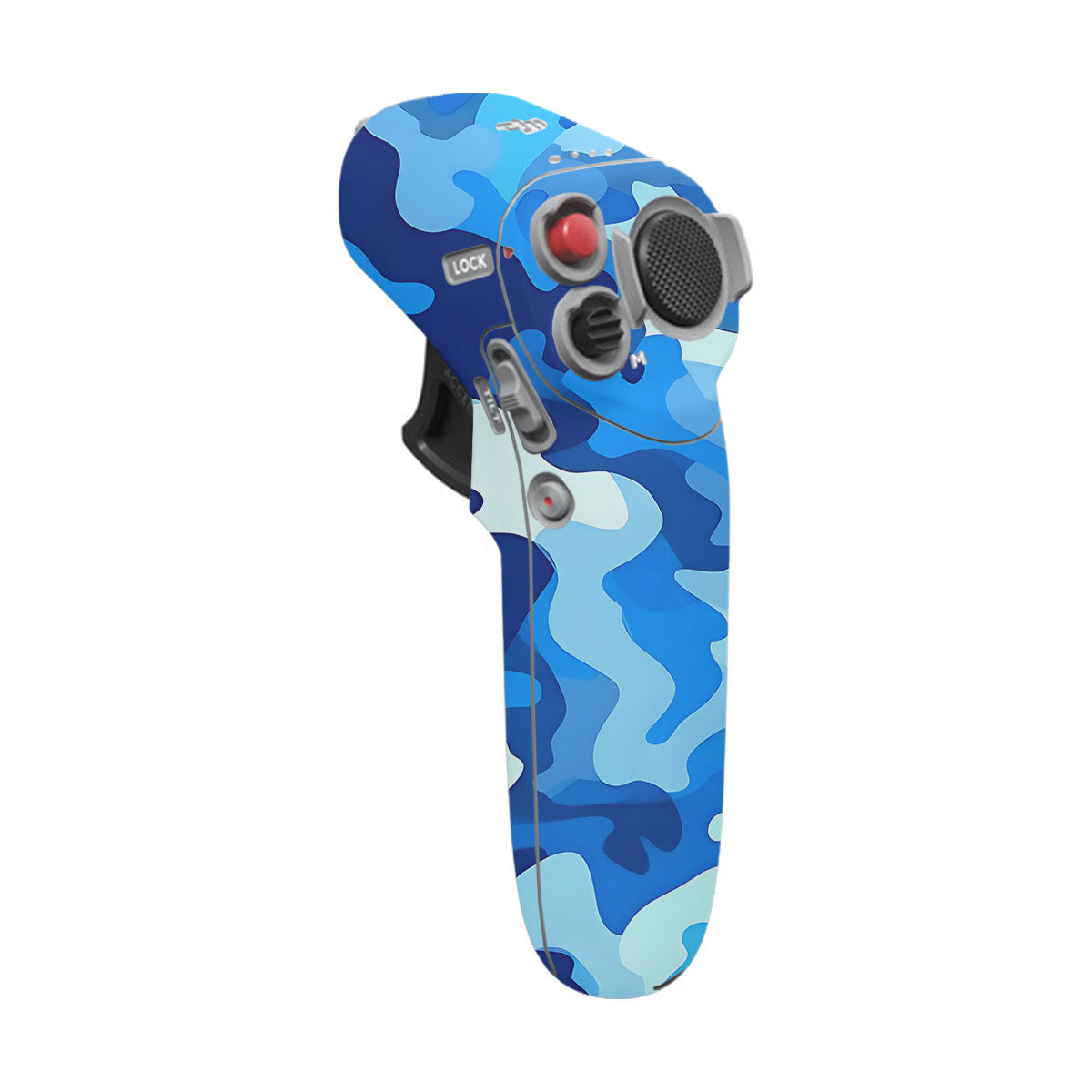 Arctic Blue Camo Pattern DJI Motion Remote Controller Skin