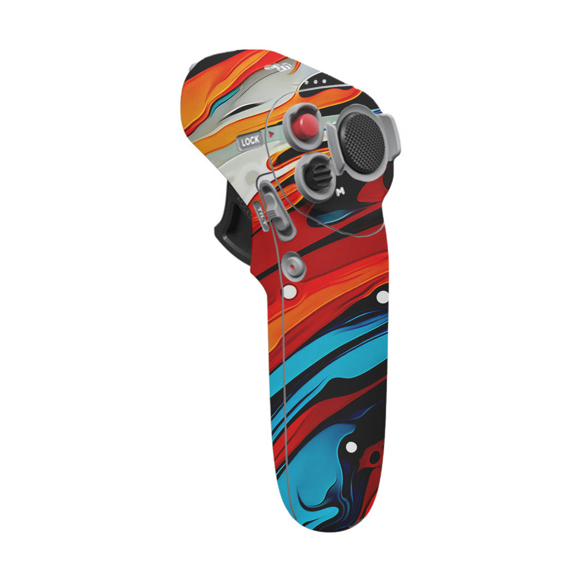 Fire & Ice Flow DJI Motion Remote Controller Skin