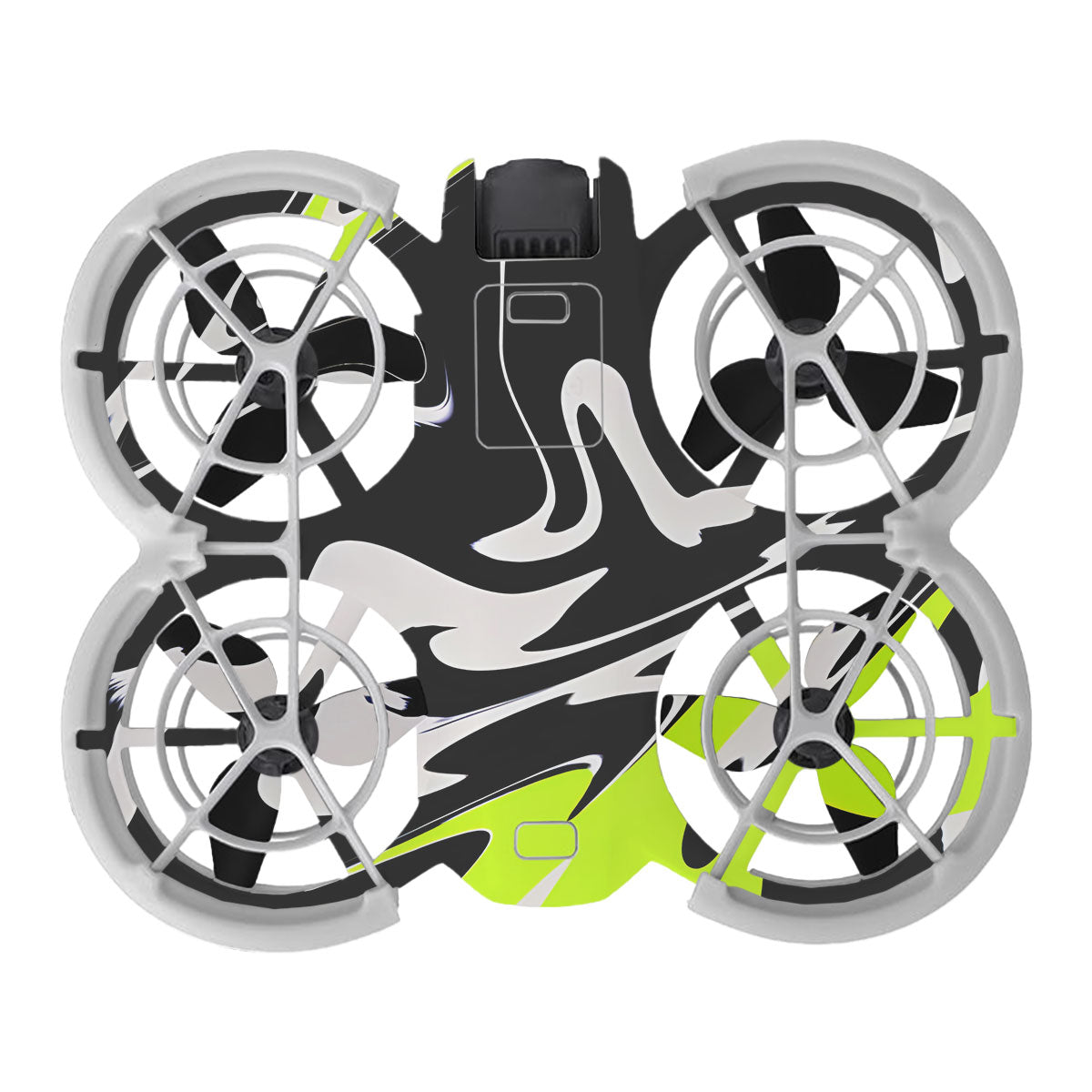 Neon Green and Black Pattern DJI Neo Drone Skin