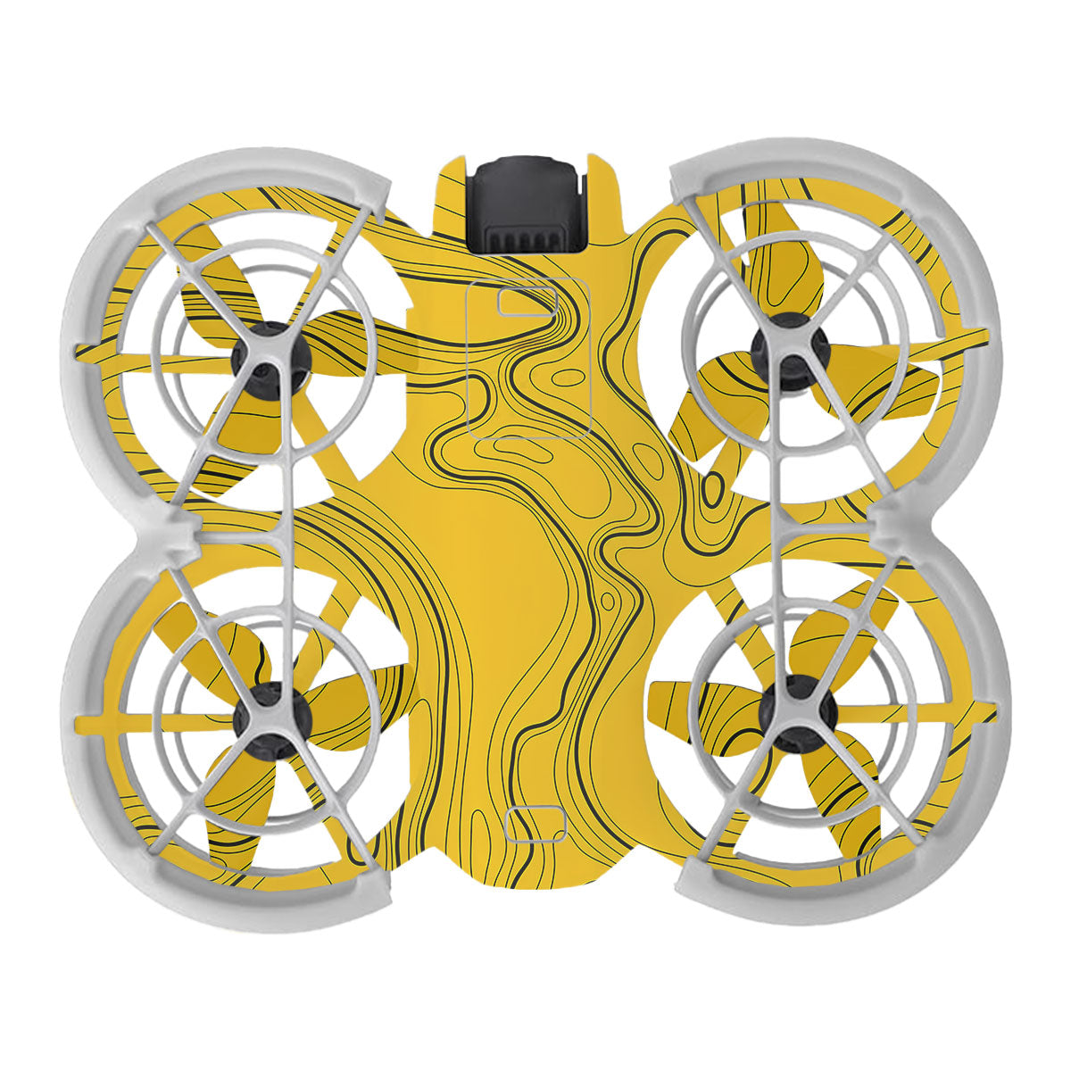 Topographic Map Pattern DJI Neo Drone Skin