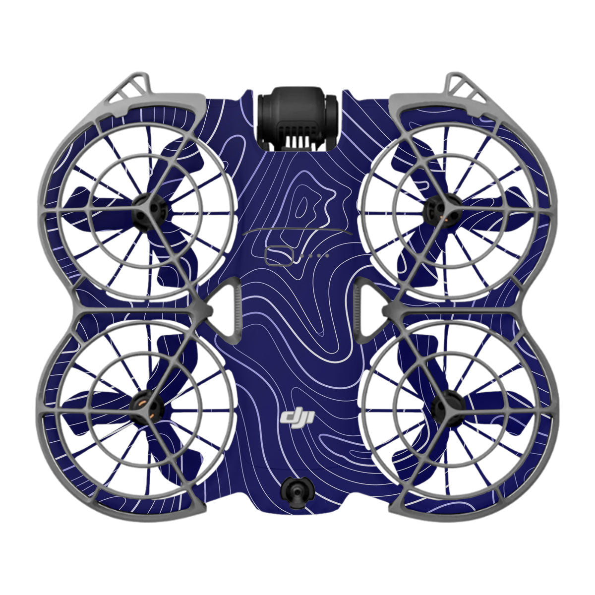 Deep Blue Contour DJI Neo 2 Drone Skin