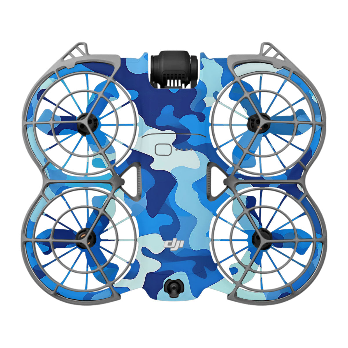Arctic Blue Camo Pattern DJI Neo 2 Drone Skin