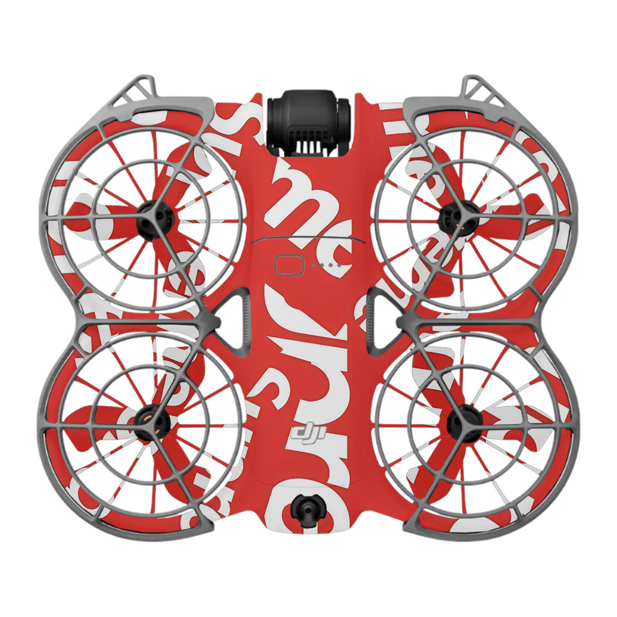 Supreme Red DJI Neo 2 Drone Skin