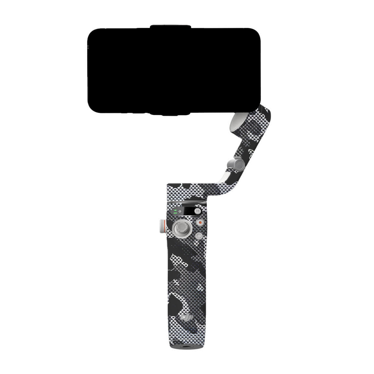 Stealth Grey Camo DJI OM 6 Gimbal Skin