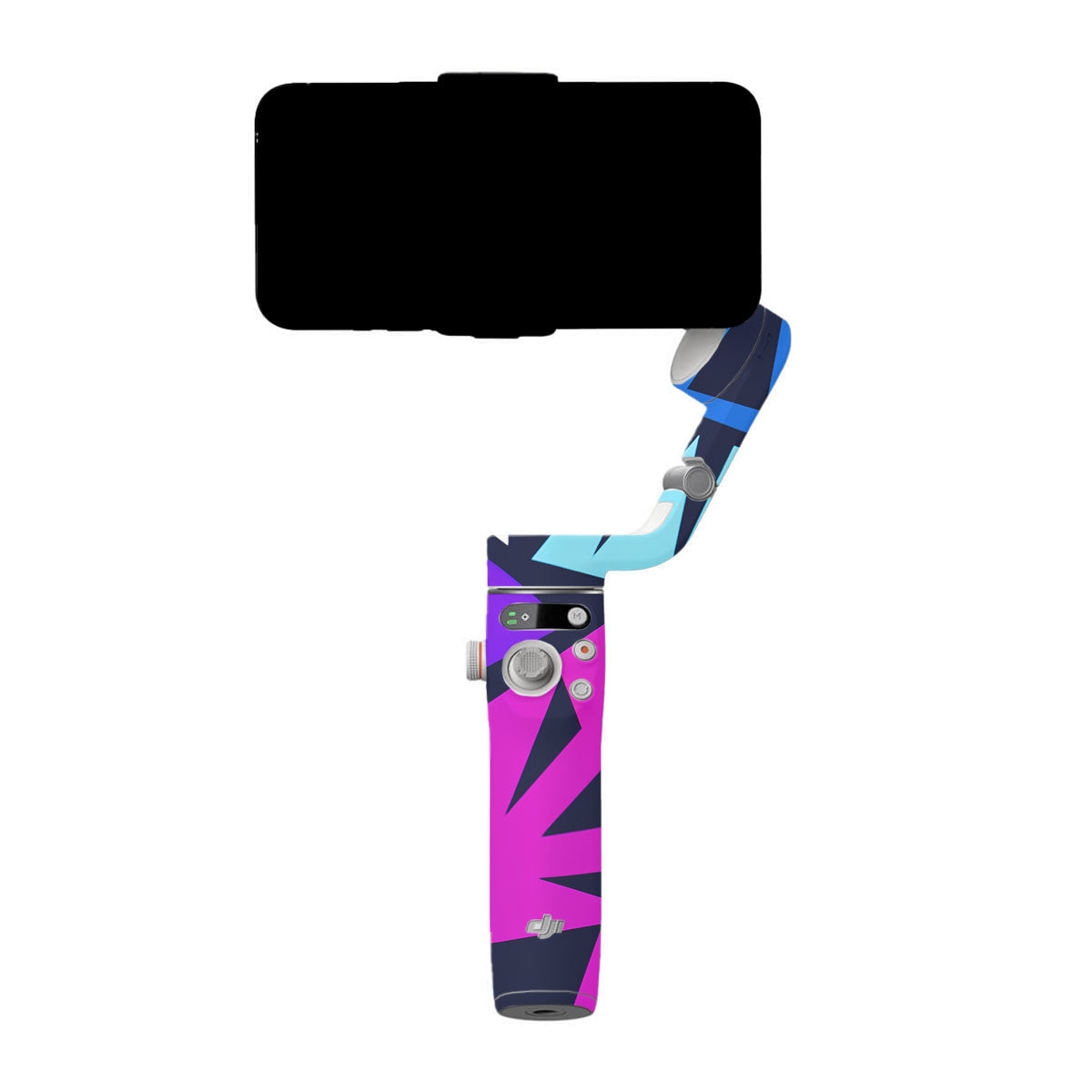 Bold Geometric Pop DJI OM 6 Gimbal Skin