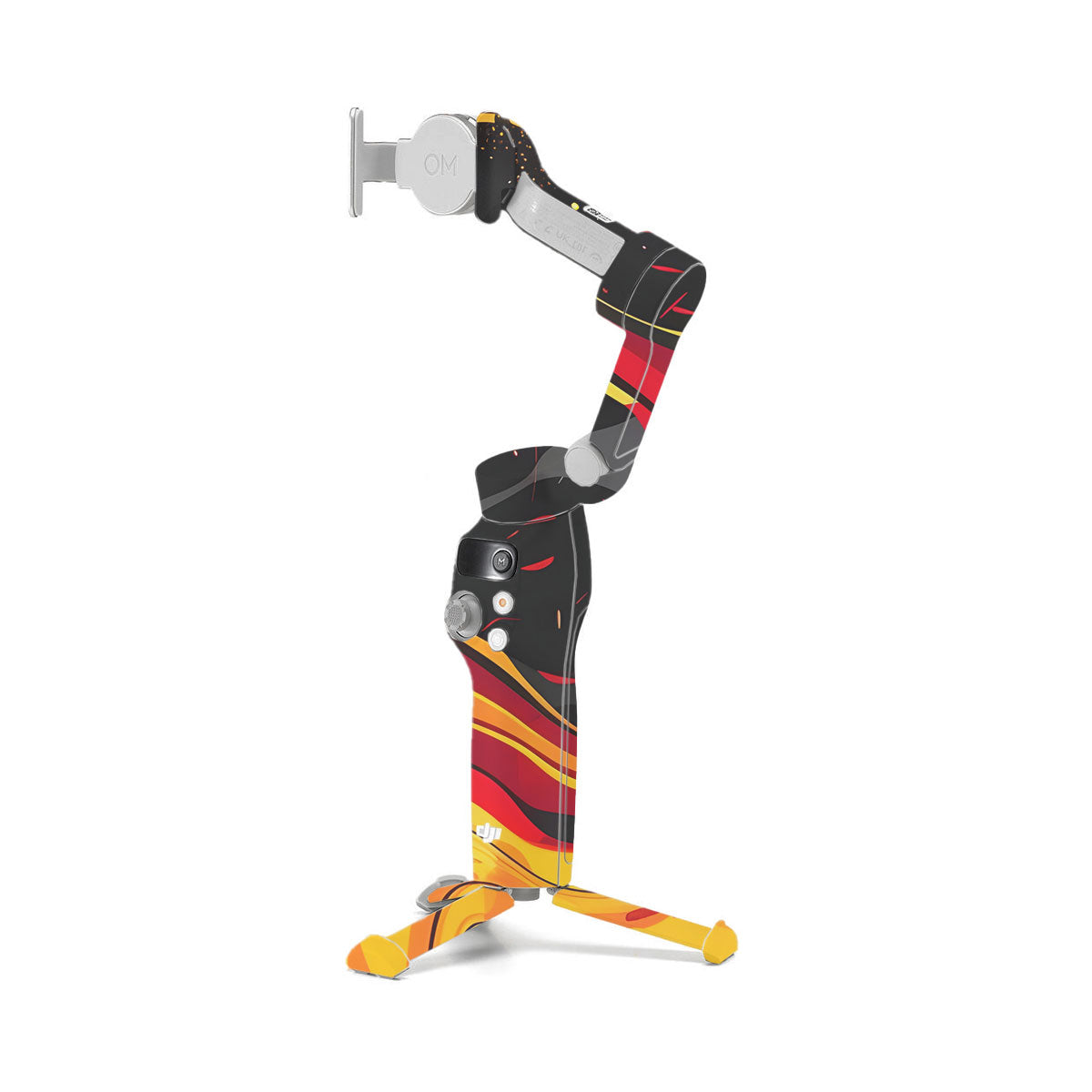 Lava Burst DJI OM 7 Gimbal Skin