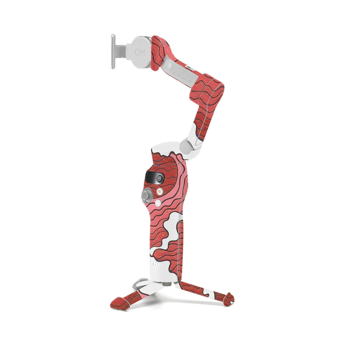 Cherry Waves DJI OM 7 Gimbal Skin