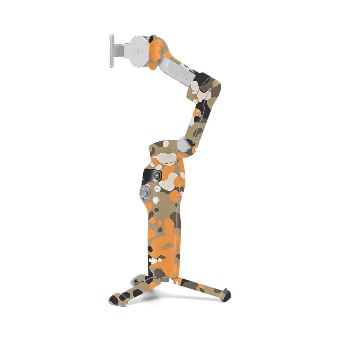Orange Brown Spot DJI OM 7 Gimbal Skin