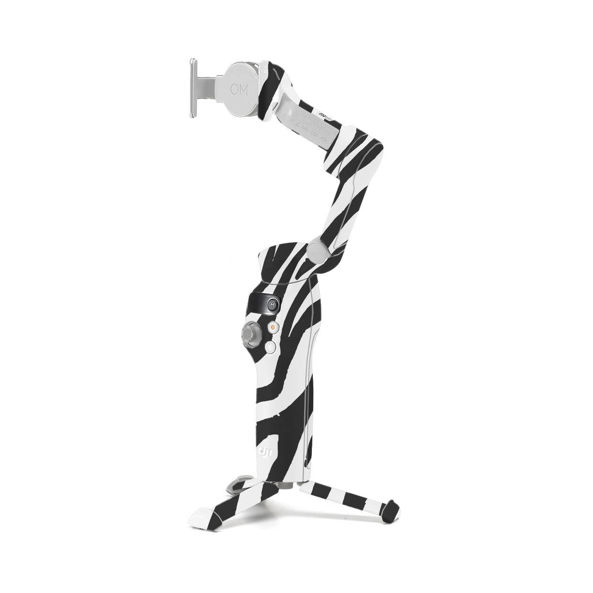Classic Zebra Stripes DJI OM 7 Gimbal Skin