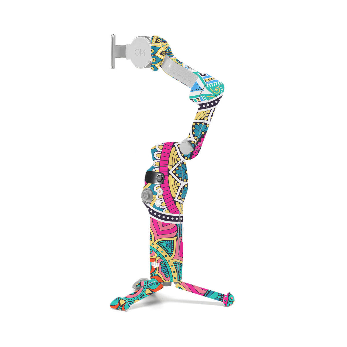 Boho Mandala Tile Pattern DJI OM 7 Gimbal Skin