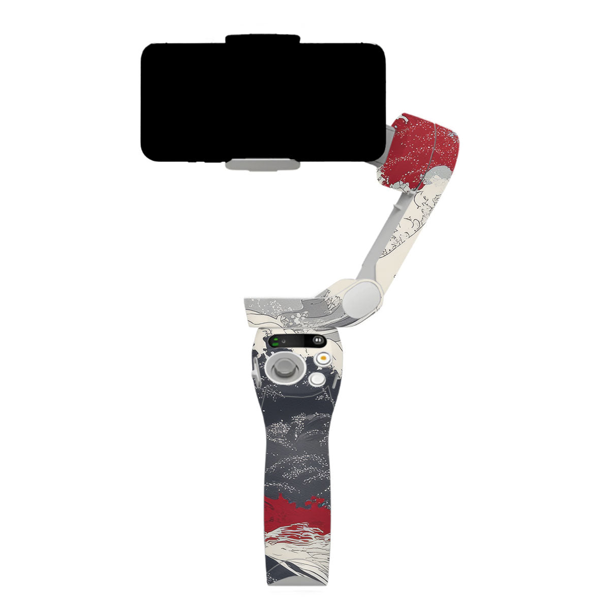 Abstract Waves DJI OM SE Gimbal Skin
