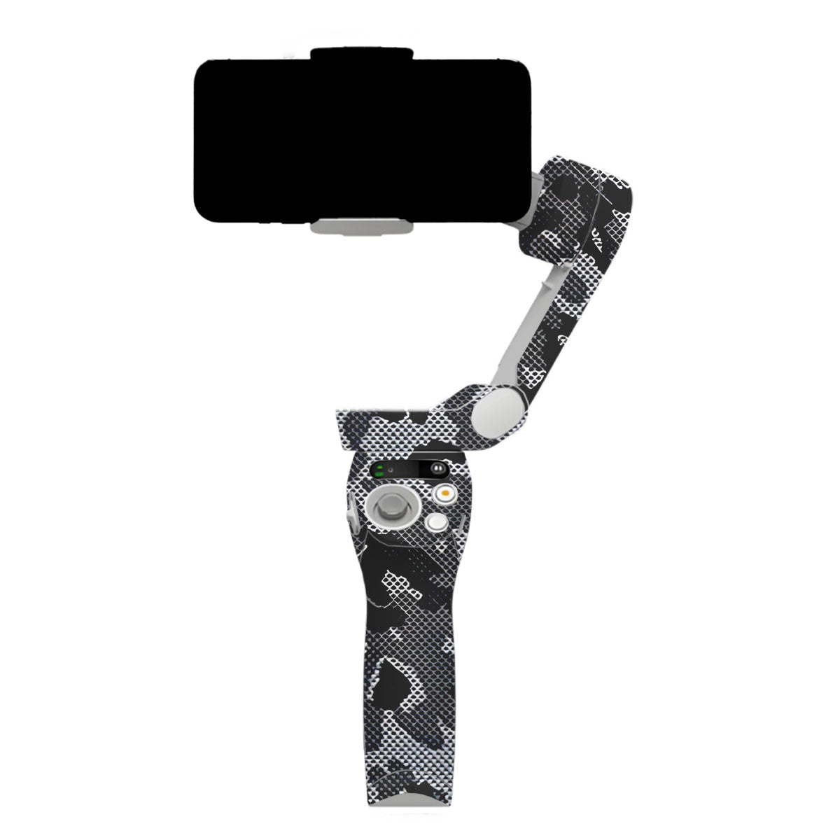 Stealth Grey Camo DJI OM SE Gimbal Skin