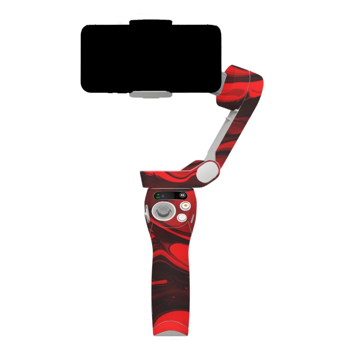 Red Lava Flow DJI OM SE Gimbal Skin