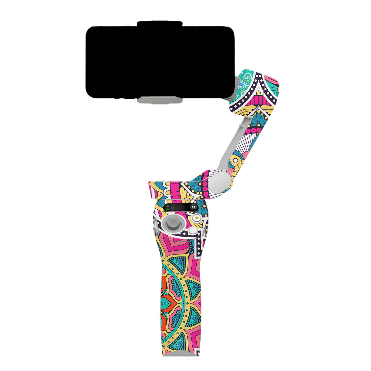 Boho Mandala Tile Pattern DJI OM SE Gimbal Skin